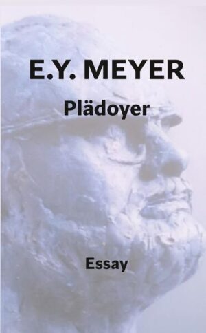 Ende der 1970er Jahre schreibt E. Y. Meyer ein Essay, ein zweiteiliges Plädoyer. Der erste Teil beschreibt in einem grossartigen Bogen, angefangen mit dem Bilderverbot im Zweiten Buch Moses, einem Reigen zur Bild-Philosophie über eine Reise nach Norddeutschland mit Theaterarbeit in Bremen bis hin zum Besuch einer von ihm nicht nur architektonisch als »Monsterschule« erlebten Gesamtschule und einer Besichtigung einer schockierenden Überbauung des Unternehmens »NEUE HEIMAT«. Dieses Unternehmen im Besitz des Deutschen Gewerkschafts-Bundes prägte das Gesicht Deutschlands städtebaulich und architektonisch von 1926 bis 1990 nachhaltig. Die Theaterarbeit gilt dem Stück »Gimme Shelter« des Briten Barrie Keeffe, der zu diesem Zeitpunkt »resident playwright« bei der Royal Shakespeare Company war. Im zweiten Teil wird E. Y. Meyer zum Demosthenes. Die gewaltige und furiose »Rede an Architekten« bringt eine Gesamtsicht der Geschichte der Architektur und zeigt die umfassende Verantwortung der Architektur für das Wohlergehen von Mensch und Natur. E. Y. Meyer verlangt Grosses von seinem Publikum und stellt auch eine neue Integration von säkulären und religiösen Grundlagen zur Diskussion. Das Plädoyer ist nicht an Architekten allein gerichtet - es geht uns alle an und ist ein superbes Lesevergnügen für Anspruchsvolle.