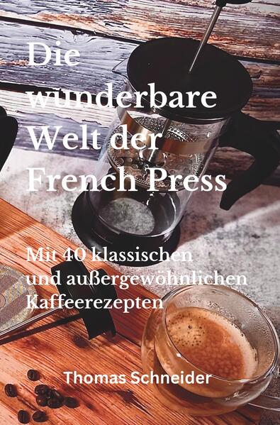 Willkommen zu einer fesselnden Reise durch die aromatischen Welten der French Press! In diesem Buch entdecken Sie nicht nur die Geschichte und die feinen Nuancen dieser faszinierenden Kaffeezubereitungsmethode, sondern auch kreative Wege, wie Sie Ihre French Press aufpeppen können. Von der faszinierenden Geschichte der French Press über praktische Tipps zur Pflege und Wartung bis hin zu innovativen Rezepten für Kaffee-Cocktails - hier erfahren Sie alles, was Sie über Ihre treue Kaffeegefährtin wissen müssen. Tauchen Sie ein in die Welt der Kaffeebohnen, lernen Sie, wie Sie Kaffee mit einem Hauch von Magie würzen können, und entdecken Sie, wie die French Press nicht nur ein Küchengerät, sondern ein Lifestyle sein kann. Für alle, die mehr aus ihrer Kaffeepause herausholen wollen - "Die Magie der French Press" ist nicht nur ein Buch, sondern ein Leitfaden zu einer Welt voller köstlicher Kaffeearomen und unerwarteter Entdeckungen. Holen Sie sich Ihre Tasse, setzen Sie sich gemütlich hin und lassen Sie sich von der French Press verzaubern!