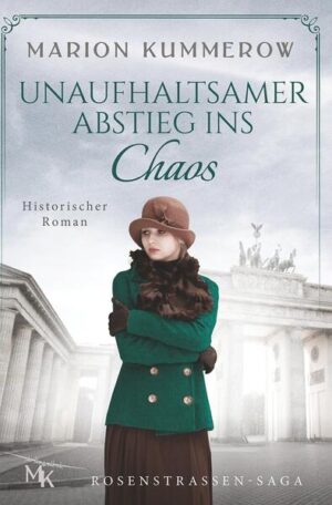 München, 1923: Deutschland versinkt in den düsteren Tiefen der Wirtschaftskrise, und zwei Paare stehen an der Schwelle ihres Schicksals. Helga und Heinrich Goldmann kämpfen buchstäblich um ihr nacktes Überleben, während Edith und Julius Falkenstein zur Elite Deutschlands gehören. Als die schüchterne Edith Julius zum ersten Mal traf, war es Liebe auf den ersten Blick. Die Einheirat in die mächtige Falkenstein-Familie hat sie in die glitzernde Gesellschaft der oberen Zehntausend katapultiert. Doch ihre heile Welt gerät ins Wanken, als die Nazi-Partei immer mehr Macht und Einfluss gewinnt. Da trifft sie auf ihre ehemalige Schulkameradin Helga, mit der sie mehr gemeinsam hat, als es auf den ersten Blick scheint, denn sowohl Julius als auch Heinrich sind jüdischer Abstammung. In einer Zeit, in der die politische und wirtschaftliche Krise das Land zerreißt und der Schrecken des aufkommenden Nationalsozialismus lange Schatten wirft, wird das Leben täglich beschwerlicher. Spätestens nach Hitlers Machtergreifung ist Edith klar, dass sie in Deutschland keine Zukunft haben. Doch Julius weigert er sich zu glauben, dass er in Gefahr schwebt. Dann, in einer schrecklichen Novembernacht des Jahres 1938, zerreißt das Klirren von Glas die Stille der Stadt und Ediths schlimmste Befürchtungen werden wahr. Julius ist verschwunden. Kann Edith ihren Mann retten, oder ist es bereits zu spät? „Unaufhaltsamer Abstieg ins Chaos” ist ein packendes Drama über Mut und Entschlossenheit in Zeiten der Dunkelheit. Begleiten Sie die Charaktere auf einer emotionalen Achterbahnfahrt durch die 1920er und 1930er Jahre, in denen Liebe, Freundschaft und Entschlossenheit die einzige Hoffnung auf Rettung vor Hass und Vernichtung sind.