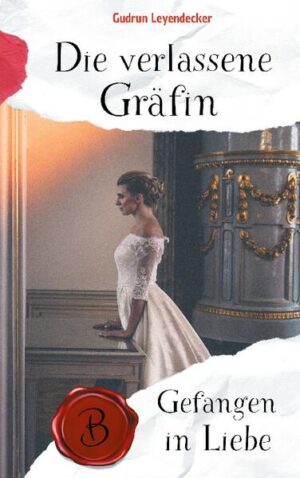 In dem Roman DIE VERLASSENE GRÄFIN gefangen in Liebe lernt Elisabeth eine junge Frau kennen, die ihre Lebensumstände mit zwei berühmten historischen Frauen vergleicht. Während Elisabeth erfährt, welch dramatische Umstände die Frauen vergangener Jahrhunderte gefangen hielten, erlebt sie die spannende Geschichte der Victoria, die sich in den Anfängen dieses Jahrhunderts ebenfalls aus den einengenden Umständen befreien möchte.