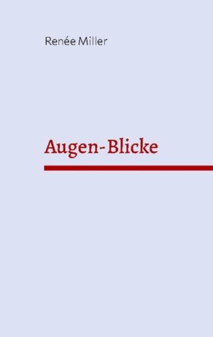 Anna-Karina fühlt sich magisch von Winand angezogen. Winand möchte Anna-Karina nicht missen. Aber sie können und wollen kein Liebespaar sein. Da ist zum einen der Altersunterschied und zum anderen die private Situation: Die geschiedene, alleinerziehende Anna-Karina steht vor der Heirat mit ihrer Jugendliebe. Winand macht deutlich, dass er sich niemals von seiner Frau scheiden lassen werde. Sie genießen die wenigen Augen-Blicke, die sie haben. Und dennoch. Anna-Karina und Winand können nicht ohne den anderen sein und wissen zugleich, dass sie keine gemeinsame Zukunft haben können. Aber geht es, eine Vertrautheit und Freundschaft zu leben, in der die Liebe keinen Platz haben darf? Und wo keine Liebe stört, gibt es auch keine Eifersucht. Oder doch? Ist wirklich alles gut? Ehe tatsächlich alles gut ist, müssen Geheimnisse geklärt, Irrtümer behoben und Verstrickungen aufgedröselt werden. Eine wichtige Rolle spielen dabei zwei Gemälde, zwei "Augen-Blicke", deren tatsächlichen Wert Anna-Karina erst erkennt, als es fast zu spät für sie und ihre Liebe ist. Ohne ihre Freundin Christina wäre die Sommerliebe für sie ebenso gescheitert wie für den selbstlosen Winand, der aus Rücksichtnahme auf sein eigenes Glück verzichten will.