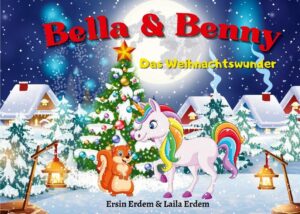 "Bella & Benny: Das Weihnachtswunder" ist eine herzerwärmende Geschichte über das magische Weihnachtsfest, die Freundschaft und die Kraft der Liebe. In dieser bezaubernden Erzählung sind das Einhörnchen Bella und das Eichhörnchen Benny in freudiger Erwartung des bevorstehenden Weihnachtsfestes und stecken bereits mitten in den festlichen Vorbereitungen. Doch plötzlich erfahren sie, dass der Weihnachtsmann in großer Gefahr schwebt und mit ihm das gesamte Weihnachtsfest. Wer könnte der geheimnisvolle Drahtzieher hinter dieser Bedrohung sein? Ohne zu zögern, machen sich Bella und Benny auf den Weg, um dem Weihnachtsmann zu Hilfe zu eilen. Doch die Zeit drängt, und die Frage bleibt: Werden sie es schaffen, ihn und das Weihnachtsfest rechtzeitig zu retten? Eine zauberhafte Geschichte, die die Bedeutung von wahrer Liebe, Zusammenhalt und Dankbarkeit in den Mittelpunkt stellt und Jung und Alt gleichermaßen begeistern wird.