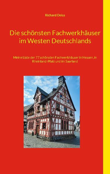 Die nach Ansicht des Autors 77 schönsten Fachwerkhäuser in den Bundesländern Hessen, Rheinland-Pfalz und im Saarland sind in diesem kompakten Taschenbuch mit jeweils einer Seite pro Fachwerkaus zusammengestellt. Für alle, die gerne auch kleinere Städte Deutschlands besuchen und dabei Fachwerkarchitektur zu schätzen wissen.