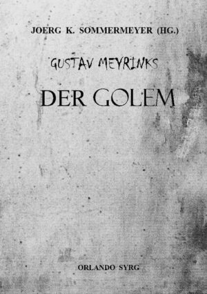 Ein Klassiker der phantastischen Literatur! In jüdischer Dichtung und Mystik ist der Golem ein sagenhaftes von einem Rabbi magisch aus Lehm geformtes Wesen von gewaltiger Kraft. Seinem Meister hörig, muss er dessen Aufträge besorgen. In Meyrinks Version, begegnet der Erzähler (Hutverwechsler