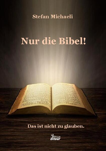 Wie vertrauenswürdig ist die Bibel? Natürlich kann jeder mit tiefster Überzeugung behaupten, dass die Bibel "Gottes Wort" sei. Aber ist das nur vollmundige individuelle Überzeugung, oder kann das auch mit Fakten oder sogar mit histo-rischen Tatsachen zuverlässig belegt werden? Wenn ja, wäre die göttliche Inspiration der Bibel weit mehr als nur eine Hypothese, mit der die Christenheit ihren Glauben abzusichern versucht.