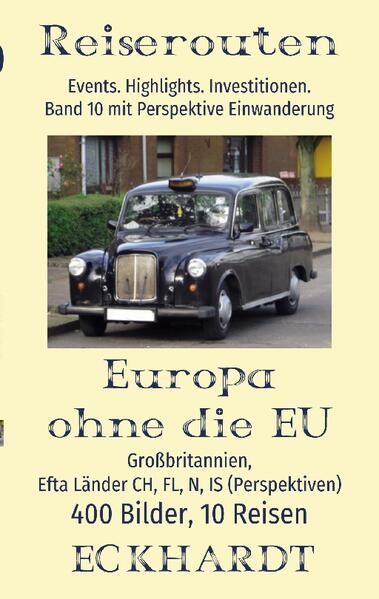 Wir haben von der Europäischen Union (EU) ausgehend Reisen in alle großen Kontinente (Afrika, Asien, Europa, Nordamerika und Südamerika, Ozeanien) und dort in verschiedenste Länder unternommen mit dem Gedanken, dort zumindest eine Zeitlang zu leben. Wir wollten verstehen, was die Politik mit der Wirtschaft macht, wie die kulturellen Gegebenheiten wirken, ob die Finanzen solide und Investitionen möglich sind. Unsere in Form von Reiseberichten laufend aktualisierten Eindrücke werden durch zahlreiche Fotos untermauert, die Lust darauf machen sollen, selbst dorthin zu reisen, sich mit den Gegebenheiten dort selbst vertraut zu machen. Alle Reiserouten können kombiniert werden und auch von der jeweiligen Landeshauptstadt (mit Internationalem Flughafen) ausgehen. In diesen Band haben wir die nicht zur EU gehörenden europäischen Länder aufgenommen, die unter touristischen Gesichtspunkten und unter der Perspektive Einwanderung für EU-Europäer interessant sein dürften. In weitere besuchte Länder der EU können EU-Bürger aufgrund der Niederlassungsfreiheit unproblematisch einwandern