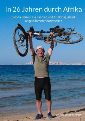 In 26 Jahren durch Afrika Auf sieben unterschiedlichen Reisen fährt der Autor des Buches immer mit dem selben Fahrrad durch ganz Afrika. In 13.000 Kilometer durchquert er Südafrika, Eswatani, Simbabwe, Sambia, Tansania, Kenia, Äthiopien, Sudan und Ägypten. Dabei besteigt er auch den höchsten Berg des Kontinents, den Mt. Kilimanjaro mit 5859 Meter über dem Meer. Nachdem er 1997 in Kapstadt gestartet war, vollendet er seine Tour 2023 in Alexandria. Dabei hat er Glück den Sudan rechtzeitig vor den gewalttätigen Unruhen verlassen zu haben. Ein authentischer Reisebericht über alle Höhen und Tiefen des Fahrradreisens.