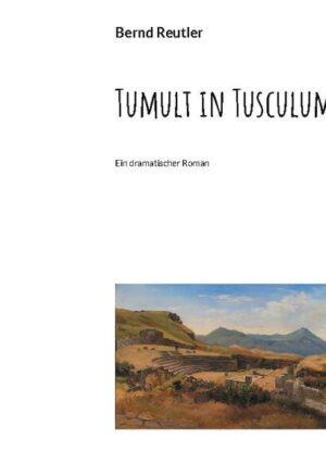 "Atmen Sie die Luft des Monte Tusculo und spüren Sie, wie Ciceros Geist Sie umweht! - Hier finden Sie den idealen Rückzugsort zur Vervollkommnung Ihrer rednerischen Fähigkeiten.-Tusculanae dispu-tationes - aktuell im Hier und Heute." Damit wirbt Thomas als Veranstalter eines Rhetorikkurses in einer Villa bei Tusculo, um eine sehr unterschiedliche Klientel anzulocken. Die Teilnehmer erwarten an den Vormittagen handfeste Übungen und Ratschläge