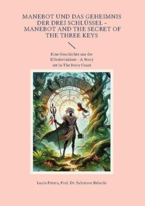 "Manebot und das Geheimnis der drei Schlüssel Eine Geschichte aus der Elfenbeinküste" ist eine Fantasy-Kurzgeschichte für Kinder ab 9 J. Der junge Manebot erhält in einer Vision einen besonderen Auftrag. Er soll seinen verbannten Vater und den Stammeshäuptling suchen, die im Dschungel von einem Dämon gefangen gehalten werden. Dazu benötigt er drei Schlüssel, die man nicht sehen kann und deren Bedeutung er anfangs nicht kennt. Zusammen mit seinem besten Freund und dessen Hündchen macht er sich auf den Weg. Auf seiner Reise lernt Manebot, wie wichtig es ist, tapfer zu sein, anderen zu helfen und klug zu handeln. Ob ihm wohl der Auftrag gelingt?