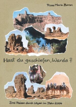 Libyen II Ich stehe am Fuße des Geisterberges Idinen. Ich atme die ungeatmete Luft ein. Ich schaue empor, berühre ehrfürchtig die schroffe Wand. 600m ragt sie unbezwungen in die Höhe. Da oben wohnen die Geister. Das sagen die Touareg. Ich setzte mich auf einen Stein, einen unberührten Stein. Ich lausche in die Stille hinein. Kein Wind regt sich. Ich nehme meine dunkle Flöte, lasse die Töne die Bergwand emporsteigen, geboren aus der reinen Luft, die ich hier einatmen darf. Dann streiche ich die Saite der Rebab und meine linke Hand sucht Töne der Dankbarkeit - ich spüre, die Geister hören mich. Da ist nichts Unheimliches, sondern ein Glücksgefühl. 2004 war für mich ein -Libyen-Jahr- und dessen Höhepunkt ist bis heute, mit meinen Händen den absoluten Tabu-Berg Idinen berührt zu haben.