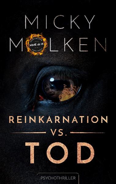 Es beginnt wie ein Märchen, doch lassen sie sich nicht täuschen. Es ist ein packender Psychothriller, der an die Haarwurzeln geht. "Reinkarnation vs. Tod" verspricht ausgereifte Charaktere, fesselnde Hochspannung, prickelnde Vollerotik und vieles mehr. Sie werden dieses Buch nie vergessen. Sieh in die Augen eines Pferdes, sie sind der Spiegel deiner Seele - aber erschrick nicht vor der Wahrheit. Trau dich wenn du kannst. Mit diesen Worten, möchte Micky Molken dir seinen Psychothriller "Reinkarnation vs. Tod" vorstellen. Ein Psychothriller mit einem Hauch von Mystery, deren Protagonist Tom Ewald unter einem wiederkehrenden, skurrilen Albtraum leidet. Er lernt die Reinkarnationstherapeutin Maria Neumann kennen, die ihrer Meinung nach die Ursache für seinen Alptraum zu deuten vermag: Seelenwanderung. Nach anfänglicher Skepsis wagt Tom das Experiment. Er unterzieht sich einer Rückführung. Es ist die Reise in seine Vergangenheit, eine Zeit vor seiner Geburt. Tom und Maria folgen den Spuren seiner Recherchen, auf der Suche nach Antworten. Dabei stoßen sie auf ein finsteres Geheimnis, das die Menschheit seit über 150 Jahren beschäftigt. Anfänglich ein tolles Abenteuer. Aber sie hätten es nie tun dürfen.