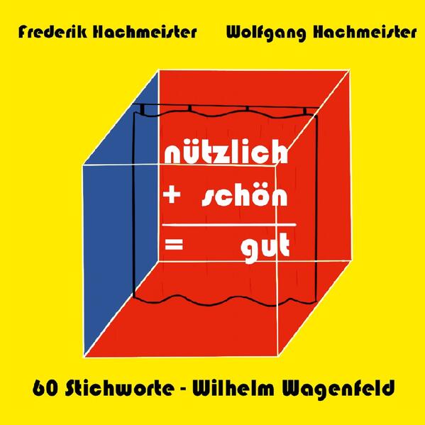 nützlich + schön = gut 60 Stichworte - Wilhelm Wagenfeld Wir treffen Wagenfeld! Wir und auch Sie. Das ist unser wichtigstes Fazit unseres Buchprojektes. Kommen Sie bitte mit. Klar, Wilhelm Wagenfeld ist in Bremen, wie man so sagt, bekannt wie ein "bunter Hund". Wilhelm Wagenfeld Haus, Wilhelm Wagenfeld Stiftung, Wilhelm Wagenfeld Schule. Für uns überraschend waren die persönlichen Schnittpunkte. Als ein Beispiel das gleiche Schulgebäude: Wagenfeld ging dort zur Volksschule, 100 Jahre später Frederik zur Musikschule. Mit diesem Buch möchten wir Sie anregen, Ihre Schnittmengen zu suchen und zu finden. Seine neunzig aktiven Jahre haben einen großen Nachlass hinterlassen, der allen etwas bietet. Sollte kein konkretes Objekt wie "Max und Moritz" passen, dann vielleicht seine wörtlichen Hinterlassenschaften. Spricht etwas gegen: "..., daß Glas so schön sein sollte, daß der Reichste sich wünscht, es zu besitzen und der Ärmste es sich leisten kann." Mit sechzig Stichworten unterstützen wir Sie bei Ihrer Suche nach Ihrem Wagenfeld.