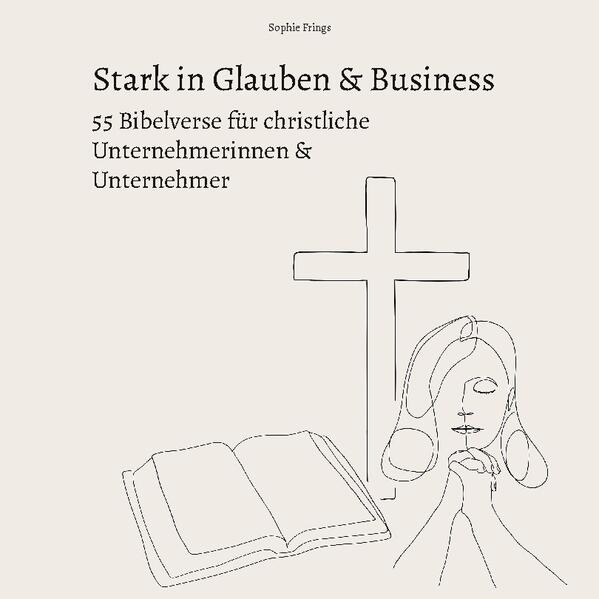 Dieses liebevoll gestaltete Buch mit 55 Bibelversen für den Alltag eignet sich perfekt für christliche Unternehmerinnen & Unternehmer! Egal ob Geburtstag, Jubiläum oder anderer Anlass: diese Sammlung ist ebenfalls eine aufmerksame Geschenkidee mit Bibelversen in Buchform. Es eignet sich wunderbar für alle, die den christlichen Glauben im Management leben und praktizieren wollen. Denn wir alle können doch hin und wieder etwas Ermunterung, Inspiration & Gottes Kraft gebrauchen, nicht wahr? Alle Bibelverse sind sorgfältig ausgewählt und auf die Herausforderungen von Unternehmerinnern & Unternehmer sowie Führungskräfte angepasst. Jeder Vers soll zur Inspiration sowie als Erinnerung an den Tiefen Glauben und das Wort Gottes dienen. Stark in Glauben & Business: 55 Bibelverse für Unternehmerinnern & Unternehmer in der Übersicht:-55 Bibelverse für den Führungsalltag-wunderschönes Softcover-Buch mit mattem Finsih-perfekte Geschenkidee für christliche Führungskräfte-im attraktiven quadratischen Format: 17 x 17 cm