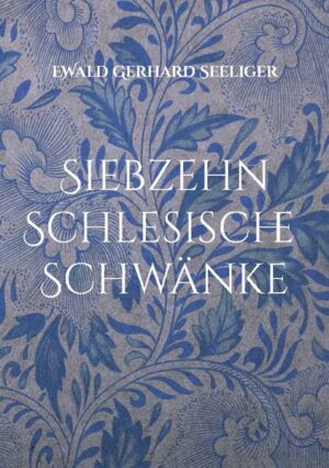 Ewger Seeligers Siebzehn Schlesische Schwänke sind Geschichten vom alten Schlesien und den Schlesiern, die in keinem Geschichtsbuch stehen. Sie erzählen von Helden und Deserteuren, Kavalieren und Jungfrauen, von Gaunern und Schelmen, von Liebe, Lust und Leidenschaft. Von 1275 bis 1813: Die Hahnkrähe (1275) Der Breslauer Bierkrieg (1380) Das Fest der Käthemägde (1520) Die Pfaffenhochzeit zu Görlitz (1524) Die Liegnitzer Geisterei (1525) Frau Ziporas Witwenschaft (1569) Die Braut wider Willen (1579) Wie der tolle Tarnau warb (1594) Friedrich von Logaus erste Liebe (1615) Die kaiserlichen Quartiermacher (1636) Die vierzehn kurbrandenburgischen Nothelfer (1654) Das Schweidnitzer Narrenhäusel (1676) Die Kammerjungfer des Grafen Maltzan (1681) Rübezahl als Laborant (1738) Cäsar Müßigbrot, der Deserteur (1760) Das Quaritzer Gespenst (1763) Wie Großglogau befreit wurde (1813)