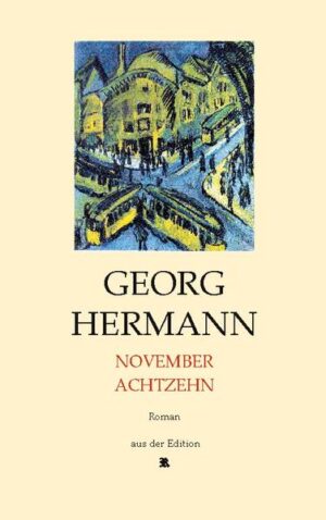 Einige Tage im November 1918 zeigen uns Georg Hermanns Alter Ego Fritz Eisner im Kampf mit den letzten Kriegstagen. Auch nach Berlin kommt die Revolution - nicht nur die politische -, auch die bürgerliche. Fritz Eisner zwischen drei Frauen. Seiner Ehefrau Annchen, die langsam einen Rosenkrieg beginnt, einer alten verpassten Liebe und jetzt der wesentlich jüngeren Journalistin Ruth, der Liebe seines Lebens, die nicht überall auf Akzeptanz stößt. Ehebruch, Kampf der Konventionen und ein Hymnus an die Frauen, Georg Hermann erweist sich einmal mehr als ein Psychologe der Geschlechterbeziehung. Auch an deftigen erotischen Anspielungen lässt es der Autor nicht fehlen. Die erhoffte Zukunft zeichnet sich ab, aber auch Todesahnung ... Und ein alter Selbstmord wird enttarnt! Abschied von liebgewonnen Menschen bleibt dem inzwischen bekannten Schriftteller ebenfalls nicht erspart. Die Politik erhält auf des Autors humorvolle und scharf sezierende Art ihr Fett weg. Nach Großmannspolitik und Großmaulpolitik wird jetzt unter Gewehrschüssen die Republik ausgerufen: Man muss noch Chaos in sich haben, um einen tanzenden Stern gebären zu können. Das wird dem frisch verliebten Paar alles etwas zu viel Revolution und Chaos - es verlässt Berlin. »November achtzehn« ist vielleicht einer der schönsten und unter-haltsamsten Teile innerhalb der Ketten-Romane in einer äußerst spannenden Zeit - ein beeindruckendes Zeitgemälde. Wie in allen Ketten-Romanen aus der Edition R sollen auch in diesem Band 3 zahlreiche erläuternde Fußnoten den Lesefluss erleichtern und so die Lesefreude steigern!