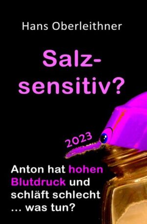 Über das Salzen gehen die Meinungen auseinan-der. Einer der Gründe ist, dass die Menschen unterschiedlich salzempfindlich - salzsensitiv - sind. Das ist eine Eigenschaft, keine Krankheit! So schadet der üblicherweise sehr hohe Salzkon-sum manchen Menschen kaum, während andere Schaden nehmen. Deshalb erscheint es sinnvoll, hier zu unterscheiden. Auf dieser Überlegung fußt der Salzbluttest. Er vermittelt jedem Menschen, wie salzsensitiv jemand ist. Ist die Salzsensitivität hoch, so kann man durch simple Maßnahmen (etwas veränderte Ernährung) eine wirksame Präven-tion betreiben. Ja, man kann sogar dadurch seine eigene Salzsensitivität reduzieren und Bluthoch-druck vorbeugen. Anton und sein Doktor zeigen das in einem be-schaulichen Zwiegespräch, in Text und Bild.