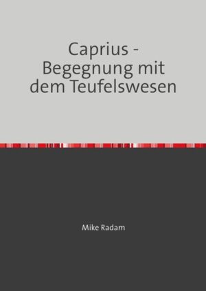 Es geht um Eddy Müller der kurz vor dem Ende seines Lebens steht und auf dieses zurück Blickt. Er machte Abitur, lernte einen Beruf im Metallbau, dann studierte er Informatik als Fernstudium und musste um dies zu finanzieren allerlei Arbeitsstellen annehmen. Nach dem Studium fand er nicht gleich eine Anstellung als Informatiker und absolvierte eine 3- jährige Ausbildung als Krankenpfleger. Diesen Job übte er 10 Jahre lang aus, bevor es im gelang eine Anstellung als IT- Mitarbeiter zu bekommen. In der Zeit war er zwei Mal Verheiratet und hat drei Töchter. Mit der ersten Frau eine und mit der zweiten zwei. Beide Ehen wurden geschieden und zu allem Überfluss wurde er mit 47 Jahren arbeitslos. Er fand bis kurz vor seiner Rente keinen neuen Job und grübelte fast täglich darüber nach wie es wohl wäre, wenn er noch mal 20 Jahre alt wäre und sein Leben noch einmal in einer anderen Zeit und Gesellschaftsform leben könnte. Er philosophierte oft mit sich selbst ob er, wenn der Teufel wie in Goethes Faust zu ihm käme seine Seele an ihn verkaufen würde. Dies blieb dem Teufel nicht verborgen, denn solche Gedanken sind positive Energie die ihn wachsen lassen und zu seiner Zufriedenheit führen. Eines Abends auf seinem üblichen Spaziergang begegnete ihm plötzlich ein Teufelswesen "Caprius“, es hatte einen menschenähnlichen Körper, jedoch mit dem Kopf eines Ziegenbocks.