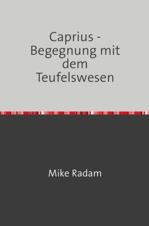 Es geht um Eddy Müller der kurz vor dem Ende seines Lebens steht und auf dieses zurück Blickt. Er machte Abitur, lernte einen Beruf im Metallbau, dann studierte er Informatik als Fernstudium und musste um dies zu finanzieren allerlei Arbeitsstellen annehmen. Nach dem Studium fand er nicht gleich eine Anstellung als Informatiker und absolvierte eine 3- jährige Ausbildung als Krankenpfleger. Diesen Job übte er 10 Jahre lang aus, bevor es im gelang eine Anstellung als IT- Mitarbeiter zu bekommen. In der Zeit war er zwei Mal Verheiratet und hat drei Töchter. Mit der ersten Frau eine und mit der zweiten zwei. Beide Ehen wurden geschieden und zu allem Überfluss wurde er mit 47 Jahren arbeitslos. Er fand bis kurz vor seiner Rente keinen neuen Job und grübelte fast täglich darüber nach wie es wohl wäre, wenn er noch mal 20 Jahre alt wäre und sein Leben noch einmal in einer anderen Zeit und Gesellschaftsform leben könnte. Er philosophierte oft mit sich selbst ob er, wenn der Teufel wie in Goethes Faust zu ihm käme seine Seele an ihn verkaufen würde. Dies blieb dem Teufel nicht verborgen, denn solche Gedanken sind positive Energie die ihn wachsen lassen und zu seiner Zufriedenheit führen. Eines Abends auf seinem üblichen Spaziergang begegnete ihm plötzlich ein Teufelswesen "Caprius“, es hatte einen menschenähnlichen Körper, jedoch mit dem Kopf eines Ziegenbocks.