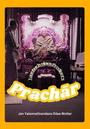 Es ist 2023, zwischen Ma?rz und Mai reiste Ya?omatinandana Dasa, Schüler Seiner Heiligkeit Kadamba Kanana Swami durch Indien, Malaysien und Australien, um Liebe zu Gott zu predigen. „Ein Schüler fragte mich einst, was es für mich persönlich bedeute Menschen zu bekehren. Ich antwortete ihm, dass wir nur das Beste, nämlich Liebe zu Gott, geben. Jeder kann es annehmen oder sein lassen. Wir leben das und wissen, es funktioniert.“ Bhakti-Yoga oder der Prozess Liebe zu Gott durch hingebungsvollen Dienst zu entwickeln ist eine natürliche und wissenschaftliche Weise zu leben. Wir haben eine Theorie, dass jeder Gott lieben kann, ein Experiment, nämlich das Chanten von Hare Krsna und ein Ergebnis. Es ist wie mit einem Pudding. Woher sollen wir verstehen wie der Pudding schmeckt? Wir müssen es kosten. Ebenso, können wir nur durch Praxis und Hingabe Gottesliebe kultivieren. Das, so sagen die Heiligen Schriften und Weisen, ist die primäre Aufgabe des menschlichen Lebens. Das ist Prachar, Predigen, das Weitergeben von Weisheit für die Entwicklung des menschlichen Bewusstseins in diesem Zeitalter des Streites und der Heuchelei. Kommen Sie mit auf eine Reise und kosten Sie den Nektar der Liebe zu Gott.