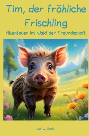 In "Tim, der fröhliche Frischling" tauchen junge Leser in die aufregende Welt des jungen Wildschweins Tim und seiner lebhaften Geschwister ein. Tim ist der fröhlichste Frischling im Wald von Ebersbach und liebt es, die Wunder und Geheimnisse der Natur zu entdecken. Doch als Tim und seine Freunde auf eine spannende Reise durch den Wald gehen, finden sie sich in aufregenden Abenteuern und Mutproben wieder. Inmitten von Herausforderungen und neuen Freundschaften lernen sie nicht nur, wie wichtig Zusammenhalt und Familie sind, sondern auch die Rolle, die sie im Ökosystem des Waldes spielen. Ein mitreißendes Buch über Freundschaft, Entdeckungen und die Bedeutung, die Natur zu schützen, während man durch den Wald der Freundschaft wandert. Tim und seine Geschwister sind bereit, die Herzen junger Leser zu erobern und sie auf eine unvergessliche Reise mitzunehmen.