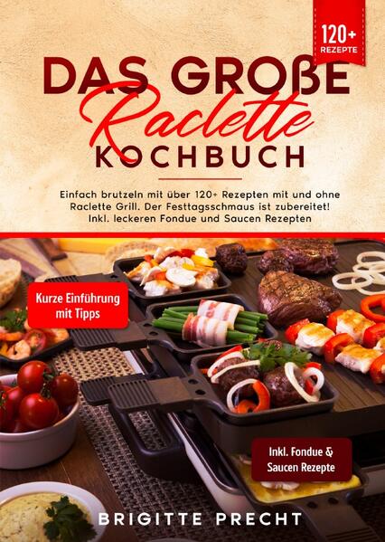 Dieses Raclette-Kochbuch ist voll von köstlichen, leicht zuzubereitenden Rezepten! Mit über 120+ Rezepten zur Auswahl, finden Sie in diesem Kochbuch bestimmt das, wonach Sie suchen... Raclette ist sowohl der Name eines Käses als auch der Name eines typischen Après-Ski-Gerichts, das aus demselben Käse hergestellt wird. Er stammt ursprünglich aus der Schweiz, ist aber auch in der französischen Region zu finden, die an die Schweiz grenzt. Der Name leitet sich vom französischen racler ab, was "schaben" bedeutet. Wie schmeckt Raclette? Dieser fantastische Kuhmilchkäse hat eine wunderbar cremige Textur und einen salzigen, leicht süßen, leicht nussigen Geschmack, nicht unähnlich dem Gruyere. Er ist ziemlich aromatisch und wird umso schärfer, je länger der Käselaib reift. Lassen Sie sich aber nicht vom Geruch täuschen: Raclette schmeckt nicht so stark, wie er riecht. Es gibt auch aromatisierte Versionen des Käses. So gibt es Raclette mit Pfefferkörnern, Kräutern, Knoblauch und sogar Trüffeln! Wie man Raclette isst Sie sitzen alle um einen Tisch herum. Der Raclette Grill wird in die Mitte des Tisches gestellt und alle Raclette-Zutaten werden um ihn herum platziert. Jeder bekommt sein eigenes Raclette-Pfännchen. Ihr wählt eure Lieblingszutaten aus und legt sie in euer Pfännchen. Ihr deckt die Zutaten mit einer Scheibe Käse ab und legt sie unter den Grill. Sobald der Käse geschmolzen ist und blubbert, ist er fertig zum Essen. Der obere Teil des Grills wird zum Grillen und Kochen von Fleisch und anderen Zutaten verwendet. Sie können darauf Zwiebeln, Würstchen oder Grillfleisch anbraten. (mehr Informationen finden Sie im Buch) Sie sind auf der Suche nach … ✅ 120+ leckeren Rezepten (u.a. Frühstück, Fleischgerichte, Fischgerichte, Gemüse, Desserts uvm.) ✅ Einführung in das Thema ✅ Den richtigen Zutaten für Raclettes ✅ Inklusive Fondue und Saucen Rezepte Leckere Gerichte und gute Anhaltspunkte gefällig? Dann greifen Sie jetzt zu!