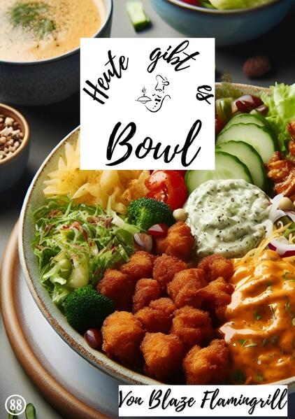 Das Buch "Heute gibt es - Bowl" bietet eine vielfältige Sammlung von Bowl-Rezepten, die perfekt für jeden Kochinteressierten geeignet sind. Mit einer breiten Palette von kulinarischen Kreationen von klassisch bis exotisch, inspiriert dieses Buch dazu, kreative und gesunde Mahlzeiten zuzubereiten. Das Buch beginnt mit einem Vorwort des Autors Blaze Flamingrill und einer einleitenden Erklärung zum Bowl-Konzept, seiner Herkunft und den Vorzügen von Bowl-Gerichten. Der Leser erfährt wichtige Tipps und Tricks zur Zubereitung von Bowls und wie man die besten Zutaten auswählt. Die Rezepte in diesem Buch sind vielfältig und reichen von asiatischen, mediterranen, veganen bis hin zu klassischen und exotischen Bowls. Die klare Anleitung, wie man jeden Bowl zubereitet, wird durch appetitliche Fotos begleitet, die den Leser inspirieren. Die Zutatenliste ist gut strukturiert und die Zubereitung erfolgt ohne Abschnittsüberschriften, um ein einfaches Lesen und Nachkochen zu ermöglichen. Der Leser findet Bowl-Rezepte wie die "Asiatische Ramen-Bowl," "Mediterrane Falafel-Bowl," "Vegane Buddha-Bowl," "Poke-Bowl mit frischem Fisch," und viele weitere. Jedes Rezept bietet eine einzigartige Kombination von Zutaten, die geschmacklich überzeugen. Das Buch schließt mit einer erfrischenden Blumenkohl-Reis-Bowl und einem köstlichen Schlusswort des Autors. Es ist eine perfekte Inspirationsquelle für all jene, die ihre kulinarischen Horizonte erweitern und gesunde, schmackhafte Bowls genießen möchten. Mit 30 köstlichen Rezepten und praktischen Tipps ist "Heute gibt es - Bowl" ein Muss für jeden, der Spaß am Kochen und Genießen hat.