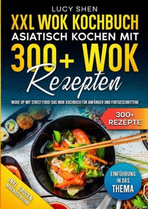 Dieses Wok-Kochbuch ist voll von köstlichen, leicht zuzubereitenden Rezepten! Mit über 300+ Rezepten zur Auswahl, finden Sie in diesem Kochbuch bestimmt das, wonach Sie suchen... Der Wok hat starke asiatische Wurzeln, die bis in die chinesische Han-Dynastie zurückreichen. Traditionell ist er eine hochwandige Pfanne mit rundem Boden, obwohl Versionen mit flachem Boden immer beliebter werden, da sie auf Standardherden verwendet werden können. Üblicherweise ist er entweder mit zwei seitlichen Griffen oder einem langen Griff ausgestattet. Aber was macht einen Wok besser als eine normale Bratpfanne? Ein Wok verteilt im Gegensatz zu einer herkömmlichen Bratpfanne die Hitze viel gleichmäßiger. Das liegt an der konkaven Form mit abgeschrägten Seiten sowie an der Beschaffenheit des Materials, aus dem Woks hergestellt sind. Durch die bessere Wärmeverteilung erhalten Sie weniger heiße/kalte Stellen und stellen sicher, dass alles im Wok zur gleichen Zeit fertig gegart ist. Außerdem ist das Schwenken von Speisen, wie z. B. Stir-Fry aufgrund seiner Form viel einfacher und die Zutaten fallen zurück in den Wok. (mehr Informationen finden Sie im Buch) Sie sind auf der Suche nach … ✅ 300+ leckere Wok Rezepte (u.a. Fischergerichte, Fleischgerichte, Dumplings & Frühlingsrollen, Suppen. Desserts uvm.) ✅ Kurze Einführung in das Thema ✅ Den richtigen Zutaten zum Kochen ✅ Inklusive einer Vielzahl von Saucen, Marinaden & Dips Rezepten Leckere Gerichte und gute Anhaltspunkte gefällig? Dann greifen Sie jetzt zu!