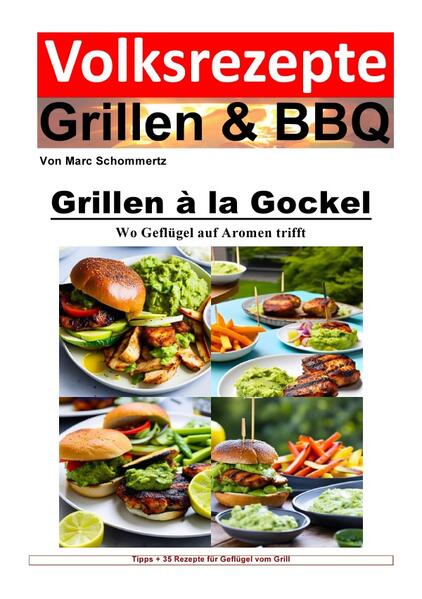 Gegrilltes Geflügel ist ein echter Klassiker und erfreut sich weltweit großer Beliebtheit. Ob Hähnchen, Pute oder Ente - die Vielfalt an Geflügelgerichten, die man auf dem Grill zubereiten kann, ist schier unendlich. Durch das Grillen bekommt das Fleisch eine einzigartige Geschmacksnote und eine herrlich knusprige Haut, während es innen saftig und zart bleibt. Diese Kombination aus Geschmack und Textur macht gegrilltes Geflügel zu einem wahren Gaumenschmaus. In diesem Buch finden Sie 35 köstliche Rezepte, die von einfachen Klassikern bis hin zu raffinierten Kreationen reichen. Von marinierten Hähnchenspießen über saftige Putenbrust bis hin zu knusprig gegrillter Ente - für jeden Geschmack ist etwas dabei. Jedes Rezept wurde von mir sorgfältig getestet, um Ihnen das bestmögliche Ergebnis zu garantieren. Ich hoffe, dass Sie beim Ausprobieren der Rezepte genauso viel Freude haben werden wie ich bei ihrer Erstellung.