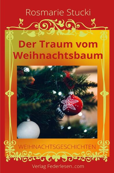 DER TRAUM VOM WEIHNACHTSBAUM Das neunte Buch der Schweizer Mundart-Autorin endlich übersetzt auf Hochdeutsch. Rosmarie Stucki stellt in ihrem neunten Buch berührende Geschichten von Menschen aus unserer Zeit vor, die auf verschiedene Art und Weise Weihnachten erleben. Die Autorin gibt uns mit ihren Erzählungen etwas zum Freuen, zum Nachdenken und vielleicht auch zum Nachmachen. Kleine Aufmunterungen für Herz und Gemüt. ... Ein weiterer spannender und mitreissender Lesegenuss. Als Lehrerin, Ehefrau, Mutter und Grossmutter sowie als leidenschaftliche Jodlerin schöpft Rosmarie Stucki bei ihren Geschichten aus ihrem reichen Erfahrungsschatz aus der Schule und ihrem Leben. Bisher von Rosmarie Stucki bei Federlesen.com erschienen: EINE HANDVOLL FÜRS GEMÜT / DER VIERT CHÜNIG - E CHRATTE VOLL BÄRNDÜTSCHI WIENACHTSGSCHICHTE / ES HÄMPFELI FÜR DS GMÜET / WEISCH NO? / DER TROUM VOM WIENACHTSBOUM / MIT HUMOR GEIT ALLES BESSER