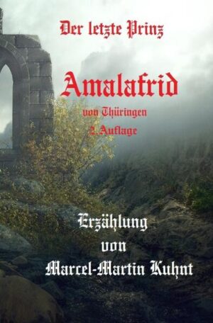 Als im Jahr 531 das Thüringer Königreich nach der Schlacht an der Unstrut unterging, flüchtete die Königsfamilie zunächst bei meinem Buch in den Harz. 534 wurde der Vater des Haupthelden Herminafried nach Zülpich gelockt und dort ermordet. Wieder musste die Familie, die aus Amalaberga der Mutter und den Kindern Amalafrid und dessen Schwester (Ihr richtiger Namen verschwand im Dunkel der Zeit. Ich nenne sie)Amalagunda. Es gab eine zweite gute Zeit für die Familie, bis der byzantinische Heerführer Belisar Ravenna einnahm. Wieder mussten sie die neugewonnene Heimat verlassen. Aber aufgeben war nicht erlaubt. Durch die vom Kaiser Justinian I. geförderte Ehe der Amalagunda mit dem späteren König der Langobarden stieg die Familie wieder auf. Als das Langobardische Reich in einen Krieg verwickelt wurde, eilte der inzwischen zum Feldherrn aufgestiegene Amalafrid mit seinem Heer zu Hilfe. Bei der Schlacht auf dem Asfeld, die gewonnen wurde,verlor Amalafrid sein Leben.