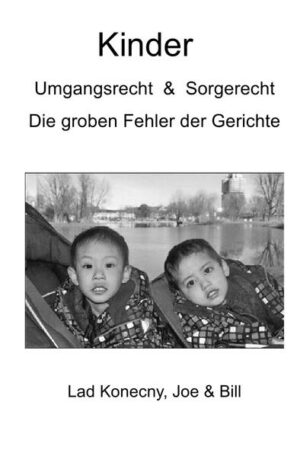 Das Buch will den Tausenden traurigen Kindern helfen und den Tausenden traurigen Vätern helfen, denen die Beamten verbieten, jahrelang sich zu sehen und jahrelang miteinander zu sprechen, weil Tausende egoistische Frauen die gemeinsamen Kinder nur für sich allein haben wollen. Aber die Väter wollen ihren Kindern auch täglich begegnen. Kinder haben das Recht auf beide Elternteile. Das Urteil zum Verbot des Kindesumgangs für den Vater ist ein von den bösesten Fehlern, den die Amtsgerichte für Familiensachen begehen. Die Gerichte missachten den § 1684 des BGB. Du wirst es nicht glauben, aber stelle dir vor, du hast zwei kleine Kinder, sie sind 2 bis 8 Jahre alt und eine Richterin verbietet dir, deine Kinder 2 bis 10 Jahre zu sehen und 2 bis 10 Jahre mit deinen Kindern zu sprechen! Kannst du dir diese Tragödie vorstellen? Eine junge, unerfahrene Richterin kann sich es nicht vorstellen, wie es wäre, falls sie auch 2 bis 10 Jahre mit eigenen kleinen Kindern nicht sprechen dürfte.