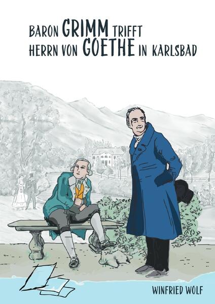 Fast alle wichtigen Personen in dieser kleinen Erzählung kannten sich persönlich und standen zumindest für eine gewisse Zeit ihres Lebens in Verbindung. Die beiden Hauptpersonen, Friedrich Melchior Grimm und Johann Wolfgang von Goethe, sind sich im wirklichen Leben dreimal begegnet. 1777 trafen sie sich zufällig auf der Wartburg bei Eisenach. Grimm war auf der Durchreise von St. Petersburg nach Paris, Goethe hatte sich im Thüringer Wald eine „Auszeit“ genommen. Grimm war in Gesellschaft von Carl Theodor von Dalberg und Goethe notierte in sein Tagebuch: „Die Ankunft des Statthalters schloss mich auf einige Augenblicke auf. Grimms Eintritt wieder zu. Ich fühlte inniglich, dass ich dem Mann Nichts zu sagen hatte, der von Petersburg nach Paris geht.“ Das zweite Mal trafen sie sich in Düsseldorf bei ihrem gemeinsamen Bekannten Friedrich Heinrich Jacobi. Grimm war mit seiner „Familie“, der Gräfin Bueil und ihren Kindern auf der Flucht vor der Revolution und legte hier mit vielen anderen Emigranten auch, eine Zwischenstation ein. Goethe erinnerte sich später: „Herr von Grimm und Frau von Bueil erscheinen gleichfalls. Bei der Überfüllung der Stadt hatte sie ein Apotheker aufgenommen [...]. 1801 begegneten sich Grimm und Goethe zum dritten Mal. Goethe kam auf Besuch nach Gotha, er hatte hier viele Freunde, darunter auch den Herzog Ernst II. Man traf sich im sog. „Prinzenhaus“, das Grimm damals mit seiner „Adoptivfamilie“ de Bueil bewohnte. Goethe hat Grimm indirekt aber schon viel früher kennenlernen dürfen. Er zählte nämlich zu den auserwählten Lesern der Correspondance littéraire. Unter den wenigen Lesern dieses Kultur-Journals, die nicht einem Fürstenhause angehörten, gab es einige geadelte Bürgerliche, darunter auch Goethe.