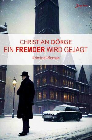 Dezember 1969: Julius Todenwarth kommt als Fremder in die oberbayerische Kleinstadt Heiligenmoos. Doch es hat den Anschein, als würde er in vielem dem vor zwei Jahren unter mysteriösen Umständen verstorbenen Jakob Hartmann gleichen. Durch eine Verkettung seltsamer Ereignisse begegnet Todenwarth dessen Witwe - und kurz darauf wird ein erster Mordanschlag auf ihn verübt. In Todenwarth wächst der Verdacht, dass Jakob Hartmann ermordet wurde und dass ihm nun das gleiche unausweichliche Schicksal droht...   EIN FREMDER WIRD GEJAGT ist ein klassischer und wendungsreicher Whodunit-Roman aus der Feder von Christian Dörge, Autor u. a. der Krimi-Serien JACK KANDLBINDER ERMITTELT, DIE UNHEIMLICHEN FÄLLE DES EDGAR WALLACE, FRIESLAND und der Frankenberg-Krimis um den Privatdetektiv Lafayette Bismarck.