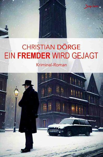 Dezember 1969: Julius Todenwarth kommt als Fremder in die oberbayerische Kleinstadt Heiligenmoos. Doch es hat den Anschein, als würde er in vielem dem vor zwei Jahren unter mysteriösen Umständen verstorbenen Jakob Hartmann gleichen. Durch eine Verkettung seltsamer Ereignisse begegnet Todenwarth dessen Witwe - und kurz darauf wird ein erster Mordanschlag auf ihn verübt. In Todenwarth wächst der Verdacht, dass Jakob Hartmann ermordet wurde und dass ihm nun das gleiche unausweichliche Schicksal droht... EIN FREMDER WIRD GEJAGT ist ein klassischer und wendungsreicher Whodunit-Roman aus der Feder von Christian Dörge, Autor u. a. der Krimi-Serien JACK KANDLBINDER ERMITTELT, DIE UNHEIMLICHEN FÄLLE DES EDGAR WALLACE, FRIESLAND und der Frankenberg-Krimis um den Privatdetektiv Lafayette Bismarck.