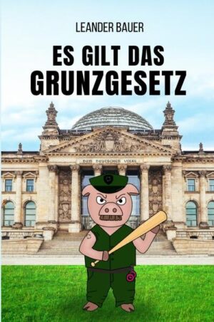 Dürfen wir bald nur noch Dinkelbrei essen? Wie fährt man sein Auto am besten zu Schrott? Nutella mit oder ohne Butter? Mit diesen und vielen weiteren weltbewegenden Fragen beschäftigt sich Leander Bauer in „Es gilt das Grunzgesetz“. Zwölf Texte sowie drei kleine Zugaben befinden sich zwischen diesen Buchdeckeln und sie könnten unterschiedlicher nicht sein. Vom urkomischen Krieg am Gartenzaun bis zur hochlyrischen Lovestory, variantenreich erzählt das Ausnahmetalent kleine Geschichten, die Großes bedeuten. Neben bislang unveröffentlichten Geschichten und Gedichten finden sich in diesem Buch auch seine beliebtesten Bühnentexte, die ihm den Ruf als einer der besten Newcomer im deutschsprachigen Poetry Slam verschafft haben. Das Buch enthält Hörfassungen, unter anderem zu den beliebten Texten „Ökodiktatur“, „Schieben" und „Das Lied der Deutschen“. (Gebundene Ausgabe)