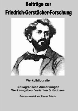 Von Friedrich Gerstäckers Werken existieren zahlreiche Bearbeitungen, die zwar lesbar sind, aber zum Teil weit von den Originalen abweichen. Wer einen Überblick haben möchte, was es alles auf dem Buchmarkt gibt - auch antiquarisch - wird hier eine Hilfe finden, mit der er seine Ausgaben einordnen kann. Ob erste Buchausgabe, Gesammelte Schriften, Neufeld & Henius-Ausgabe, Jurgendbücher u.a., diese Arbeit listet die wichtigsten Ausgaben auf und gibt dem Sammler eine Orientierungshilfe.