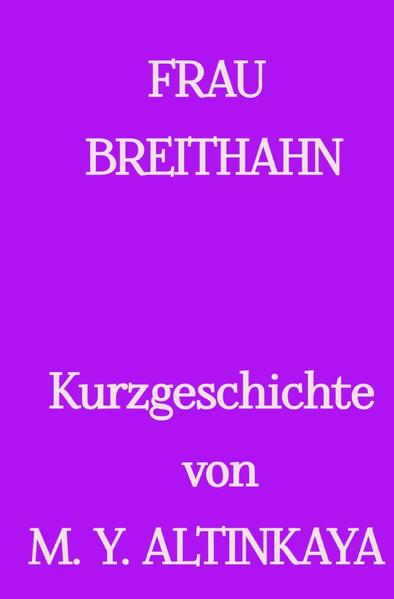 Auszug aus dem Werk: "Sie nahm eine weitere Mappe in die Hand und blätterte die Seiten hin und her. Der Name der Familie war Torelli. Um Gotteswillen, dachte sich Frau Breithahn. Hatte sich eine Mafiafamilie bei ihr beworben? Sie schaute sich empört das Bewerbungsfoto an. Herr Torelli trug einen kurzen Schnurrbart und harte starken Haarwuchs. Frau Torelli schaute auf dem Foto sehr ernst. Mit der würde ich mich bestimmt jeden Tag streiten, dachte sich Frau Breithahn verzweifelt. Und die vier Söhne machten bei ihr den Eindruck eines Familienclans. Die würden bestimmt jeden Tag ihre Freunde hierher einladen und vor Lärm hätte man im Haus nicht in Ruhe wohnen können. Ohne weiteres schmiss sie auch diese Mappe auf den Altpapierkorb drauf."