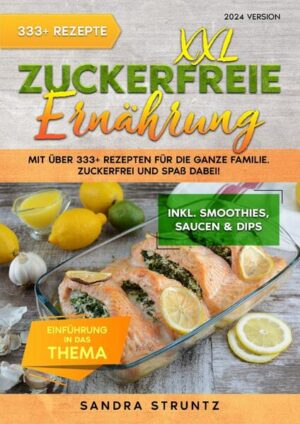 Dieses Zuckerfreie Ernährung-Kochbuch ist voll von köstlichen, leicht zuzubereitenden Rezepten! Mit über 333+ Rezepten zur Auswahl, finden Sie in diesem Kochbuch bestimmt das, wonach Sie suchen... Eine zuckerfreie Diät ist eine Ernährungsweise, bei der der Verzehr von zugesetztem Zucker und Süßungsmitteln vermieden oder erheblich reduziert wird. Dazu gehört der Verzicht auf zuckerhaltige Lebensmittel und Getränke wie Saccharose, Fruktose und Maissirup mit hohem Fruktosegehalt. Ziel ist es, die Gesundheit zu fördern, indem das Risiko von Fettleibigkeit, Diabetes und Herzkrankheiten verringert wird, die mit übermäßigem Zuckerkonsum in Verbindung gebracht werden. 1. Stattdessen fördert diese Art der Ernährung den Verzehr vollwertiger, unverarbeiteter Lebensmittel wie Obst, Gemüse, mageres Eiweiß und Vollkornprodukte als Quelle natürlicher Zucker und Kohlenhydrate. 2. In diesem Buch wird erläutert, wie eine zuckerfreie oder zuckerarme Ernährung funktioniert, was man essen sollte und welche Vorteile sie bietet. Wichtig bei Diabetes Diabetes ist eine chronische Erkrankung, die mit einem erhöhten Glukosespiegel (Zucker) im Blut einhergeht. Dieser Zustand entsteht entweder durch die Unfähigkeit des Körpers, genügend Insulin zu produzieren (Typ-1-Diabetes), oder durch die unwirksame Verwendung von Insulin durch den Körper (Typ-2-Diabetes). (mehr Informationen finden Sie im Buch) Sie sind auf der Suche nach … ✅ 333+ leckere Rezepte (u.a. Frühstück, Fleischgerichte, Fischgerichte, Salate, Snacks, Desserts uvm.) ✅ Kurze Einführung in das Thema ✅ Den richtigen Zutaten zum Kochen ✅ Inklusive Smoothies, Saucen, Marinaden & Dips Rezepte Leckere Gerichte und gute Anhaltspunkte gefällig? Dann greifen Sie jetzt zu!