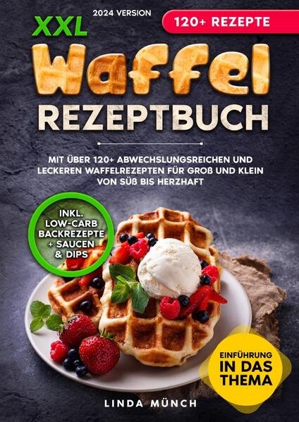 Dieses Waffel-Rezeptbuch ist voll von köstlichen, leicht zuzubereitenden Rezepten! Mit über 120+ Rezepten zur Auswahl, finden Sie in diesem Kochbuch bestimmt das, wonach Sie suchen... Selbstgebackene Waffeln haben etwas ganz Besonderes an sich. Ihr goldbraunes, knuspriges Äußeres weicht einem weichen, luftigen Kern und macht jeden Bissen zu einem köstlichen Erlebnis. Die Hauptzutaten - Buttermilch und geschmolzene Butter - tragen zu ihrem reichen Geschmack und ihrer zarten Textur bei. Die Zubereitung ist ein Vergnügen, ob an einem faulen Sonntagmorgen oder an einem arbeitsreichen Wochentag. Waffeln eignen sich für jedes Küchenniveau und werden mit Sicherheit zu einem beliebten Teil Ihrer Frühstücksroutine. Was ist eine Waffel? Waffeln werden aus einem Teig hergestellt, der aus Eiern, Milch, Zucker und geschmolzener Butter besteht. Sie werden traditionell in einem Waffeleisen zwischen zwei speziell geformten Eisenplatten gebacken, die der Waffel ihr charakteristisches wabenförmiges Aussehen verleihen. Eine perfekte Waffel hat eine knusprige, goldbraune Außenseite und ein leichtes und luftiges Inneres. Dies ist darauf zurückzuführen, dass die Waffel auf beiden Seiten gleichzeitig gebacken wird, d. h. auf der Ober- und der Unterseite. Während die Außenseite der Waffel bräunt und knusprig wird, wird die Luft im Teig im Inneren der Waffel eingeschlossen, was zu der luftigen inneren Textur führt. (mehr Informationen finden Sie im Buch) Sie sind auf der Suche nach … ✅ 120+ leckere Waffel-Rezepte (u.a. Einfach & Klassisch, Fruchtig, Süß, Herzhaft uvm.) ✅ Kurze Einführung in das Thema ✅ Den richtigen Zutaten zum Backen ✅ Inklusive Low-Carb Backrezepte und Saucen, Marinaden & Dips Leckere Gerichte und gute Anhaltspunkte gefällig? Dann greifen Sie jetzt zu!