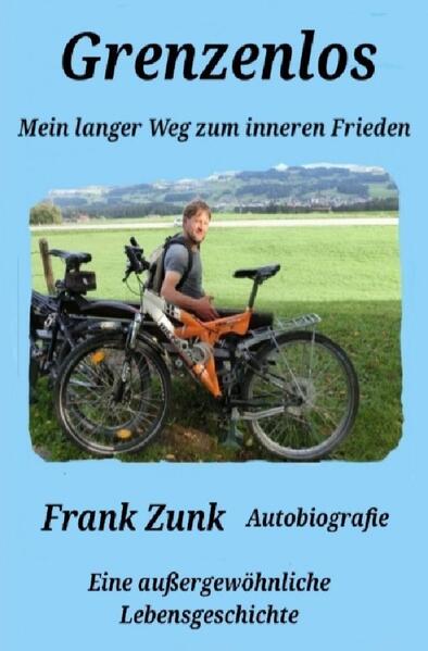 In seiner Autobiografie veröffentlicht der Autor Frank Zunk erstmals seine außergewöhnliche Lebensgeschichte. Im 1. Teil beschreibt Frank authentisch seine Jugend vom "Heino" Außenseiter über Alkohol, Abstürze, Gewalt, Hass und Straftaten. Bis hin zu dem schweren Autounfall der alles veränderte. Im 2. Teil schildert der Autor ausführlich seinen langen Weg hin zum Friedensaktivisten. Er beschreibt sein vom Mangel und Armut geprägtes Leben. Frank berichtet auch wie er durch eigene Notwendigkeit zur Politik kam. BGE - und Friedensaktivist wurde. Seine politischen und sozialen Aktivitäten sind ein Teil von diesem Buch. Frank erklärt, wie er durch die politische Arbeit allmählich die weltweiten Zusammenhänge erkannt hat. Und er zeigt auf, wie jeder einzelne Mensch etwas verändern kann. Außerdem beschreibt Frank authentisch seine lange Leidenszeit im Krankenhaus. Letztendlich beschreibt er, wie es zu der Idee kam, aus der sein Lebenstraum wurde. Diesen Traum lebt Frank jetzt. Er fährt mit Fahrrad von Dresden nach Hiroshima. Für Frieden und Völkerverständigung. Frank hat seinen inneren Frieden gefunden. Dieses Buch endet mit dem Beginn seiner Fahrradreise.