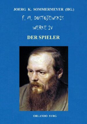 Tragikomödie, komisch, burlesk, grotesk, pathoaphysisch um den jungen Protagonisten und die Familie eines bankrotten russischen Generals, dessen Anhang und seine Gläubiger, alle inständig den Tod der reichen Erbtante ersehnend. Diese kommt überraschend robust und kreuzfidel in den deutschen Kurort Roulettenburg, verspielt Unsummen. Spielsucht, Gewinnen oder Verlieren im Rausch, in der Ekstase, Leidenschaft, Lust, Verzückung und Zerschmetterung, bestimmt alles, ist überall existent bietet vermeintlichen Unterschlupf vor dem unbewältigten, schwelenden, zu verdrängenden Lebensproblem.