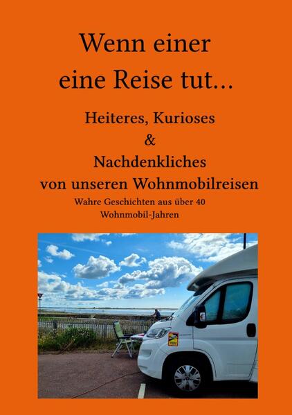 Die Autorin erzählt von über 40 Jahren gemeinsamen Reiseerfahrungen mit Zelt, VW-Bullis und schließlich mit immer größer werdenden Wohnmobilen. Sie reiste mit Mann, mit zwei Kindern - später Pubertieren - und mit Hunden. Schließlich reisen sie und ihr Mann nur noch alleine mit Hund(en). Bevorzugte Reiseländer waren und sind Frankreich, Italien und Ex-Jugoslawien. Aber auch bei Wohnmobilisten weniger touristisch beliebte Länder wie Belgien und Luxemburg stehen auf ihren Routenplänen. Dabei haben sie so manch Heiteres, Nachdenkliches aber auch Kurioses und Unschönes erlebt. Sie machten tolle Bekanntschaften, aber auch solche, auf die sie gut hätten verzichten können. Immer wieder stehen die Natur, Tiere - beide sind passionierte Schlangen-, Reptilien- und Amphibien-Liebhaber - sowie die Besichtigung von historischen Stätten im Mittelpunkt. Die Autorin liebt ebenso die Kunst und geht gerne in Museen. Gemeinsam sind sie an der jeweiligen Kultur und den Traditionen des Reisegebietes interessiert. Über all das und noch viel mehr wird in diesem Buch auf unterhaltsame, meist heitere Art berichtet. Gleichzeitig sind einige Fotos zu finden, die die Erlebnisse dokumentieren. Dem Teil 2 geht ein Teil 1 voran, jedoch können beide unabhängig voneinander gelesen werden. Auch eine umfänglichere Komplettausgabe ist erhältlich.