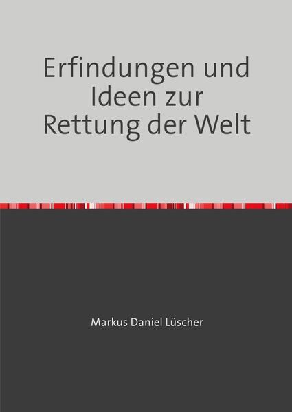 Ich will mit meinen Ideen, egal ob sie im Bereich, Energie, Kernfusion, Theologie und Politik, Raumfahrt, Autotechnik, Flugzeugtechnik und Philosophie mithelfen, die Erde, ihre Artenvielfalt und Schönheit zu retten und die Menschheit vor dem Aussterben zu bewahren, in dem wir Energie mithilfe der Kernfusion ohne CO 2 Ausstoss produzieren und Raumfahrt mithilfe des Weltraumlifts und dem Raumschiffstransporter für die breite Masse der Bevölkerung zugänglich machen. Sodass wir die Bevölkerung nach dies nach auf dem Mond, auf dem Mars oder auf Weltraumstationen nach dem Konzept von G.O.Neil umsiedeln können. Sodass wir der Erde eine Chance geben, sich von den Folgen der Bevölkerungsexplosion (Artensterben, Treibhauseffekt und Umweltverschmutzung) zu erholen, und auch die Menschheit vor dem Aussterben zu bewahren.