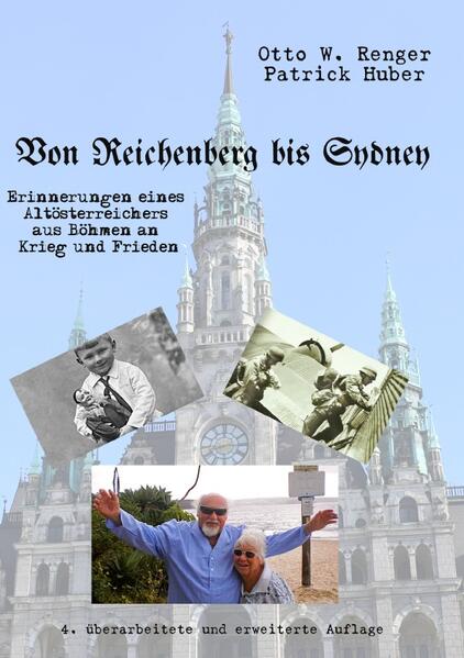 Das Buch „Von Reichenberg bis Sydney - Erinnerungen eines Altösterreichers aus Böhmen an Krieg und Frieden“ schildert die spannende und bewegte Lebensgeschichte von Otto Walter Renger. Er wurde 1926 in Reichenberg/Liberec als einziger Sohn einer deutschsprachigen altösterreichischen Familie geboren. Seine Kindheit und Jugend in der Tschechoslowakei verlief typisch für die damalige Zeit. Die Eltern arbeiteten in der Lebensmittelbranche beziehungsweise der Hotellerie. Doch 1943 nahm das Leben des jungen Reichenbergers, damals 17 Jahre alt, eine dramatische Wendung. Nachdem Otto Renger seine Lehrabschlussprüfung als Büromaschinenmechaniker abgelegt hatte, wurde er vom kriminellen NS-Regime zunächst zum Arbeitsdienst eingezogen, wo er unter den Schikanen der Ausbilder litt, und später als Fallschirmjäger als „vorletztes Aufgebot“ an die Front geschickt. Mehrfach kam der damals 18-Jährige nur mit viel Glück mit dem Leben davon, sah Kameraden und seine 19-jährige italienische Verlobte Angelina im Kugelhagel auf grausame Art und Weise sterben. Die Gefangennahme im Frühjahr 1945 war für ihn eine Erlösung und gleichzeitig die Weichenstellung für das weitere Leben. In britischer Gefangenschaft lernte er nämlich Englisch, und da er nicht mehr in seine Heimat Reichenberg zurückkonnte (fast alle Deutschen waren aus der Tschechoslowakei vertrieben worden) lebte er zunächst in der DDR, später in der BRD. Der stets von Freiheitsdrang getriebene Otto Renger wanderte 1965 per Schiff mit seiner geliebten Frau Gerty nach Australien aus. Dort wurde der Reichenberger ein erfolgreicher Unternehmer, dessen erfülltes Leben im April 2022 im Alter von 96 Jahren endete. Seine große Liebe Gerty lebt noch heute in Sydney. Neben den persönlichen Erinnerungen von Otto Renger (sie befassen sich primär mit der Kindheit und der Zeit im Zweiten Weltkrieg) beleuchtet das Buch auch die Geschichte (Alt-)Österreichs, des Sudetenlandes sowie die Historie von Otto Rengers Geburtsstadt Reichenberg.