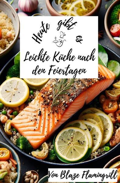 "Leichte Küche nach den Feiertagen" ist ein kulinarischer Leitfaden, der nach den festlichen Tagen eine ausgewogene Ernährung in den Fokus rückt. Mit einer Vielzahl von 30 gesunden Rezepten, die auf Gemüse, magerem Eiweiß und ballaststoffreichen Zutaten basieren, bietet dieses Buch eine Palette köstlicher Mahlzeiten. Von Quinoa-Salat mit geröstetem Gemüse bis hin zu Gefüllten Paprikaschoten mit Quinoa und Gemüse präsentiert es kreative und vielseitige Gerichte. Diese Rezepte dienen nicht nur der Reduzierung überschüssiger Pfunde, sondern bringen auch Geschmack und Balance in die Küche. Mit hilfreichen Tipps und Tricks sowie einer Einführung in die Essenz der leichten Küche bietet das Buch eine inspirierende Reise zu gesunden und schmackhaften Mahlzeiten, die Körper und Gaumen gleichermaßen verwöhnen. Ideal für Kochbegeisterte, die nach den Festtagen eine erfrischende, gesunde Ernährung anstreben.