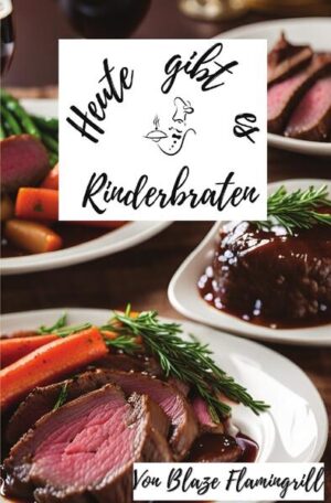 Tauchen Sie ein in die Welt des exquisiten Rinderfilets! In diesem Buch präsentiert Blaze Flamingrill eine Sammlung von 30 einzigartigen Rinderfilet-Rezepten, die die Sinne verführen und Gaumenfreuden versprechen. Von zarten Rinderfiletsteaks mit delikaten Soßen bis hin zu kreativen Gerichten mit internationalen Aromen - entdecken Sie das vielseitige Potenzial dieses erstklassigen Fleischstücks. Erfahren Sie mehr über die Herkunft, Geheimnisse und Zubereitungstipps, die Ihr Kocherlebnis bereichern werden. Tauchen Sie ein in eine Welt voller Geschmack und Raffinesse mit "Heute gibt es - Rinderfilet".