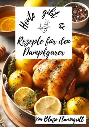 In "Heute gibt es - Rezepte für den Dampfgarer" präsentiert Blaze Flamingrill eine kulinarische Reise durch die Welt des Dampfgarens. Dieses Buch ist ein unverzichtbarer Begleiter für alle Kochinteressierten, die die schonende und gesunde Zubereitung von Gerichten schätzen. Mit einer Mischung aus informativen Tipps und Tricks sowie 30 abwechslungsreichen Rezepten bietet das Buch einen umfassenden Einblick in die Vielfalt und Vorzüge des Dampfgarens. Das Vorwort gewährt einen persönlichen Einblick in Blaze Flamingrills Begeisterung für das Dampfgaren. Als erfahrener Hobbykoch und Grillenthusiast teilt er seine Leidenschaft für diese sanfte Garmethode, die nicht nur den natürlichen Geschmack der Zutaten bewahrt, sondern auch eine gesunde Ernährung fördert. Die Einleitung "Heute gibt es - Rezepte für den Dampfgarer" gibt einen Überblick über die Buchserie und stellt den Fokus auf die Vorzüge des Dampfgarens. Leser erfahren, warum diese Garmethode eine Bereicherung für die Küche darstellt und wie sie sich von anderen Zubereitungsmethoden unterscheidet. In den Kapiteln "Was sind Dampfgarer?" und "Die Herkunft und Entwicklung" tauchen Leser in die Grundlagen des Dampfgarens ein. Blaze Flamingrill erklärt verständlich und informativ, wie Dampfgarer funktionieren, woher sie stammen und wie sie sich im Laufe der Zeit entwickelt haben. Das Kapitel "Die Vorteile des Dampfgarens" führt die Leser durch die gesundheitlichen und geschmacklichen Vorzüge dieser Garmethode. Von der Erhaltung von Nährstoffen bis zur Förderung intensiver Aromen bietet dieses Kapitel einen Überblick über die positiven Effekte des Dampfgarens auf die Speisenzubereitung. "Heute gibt es - Rezepte für den Dampfgarer" ist nicht nur eine Sammlung von Rezepten, sondern ein umfassender Leitfaden, der die Kunst des Dampfgarens in den Mittelpunkt stellt und Kochinteressierte auf eine geschmackliche Reise mitnimmt.