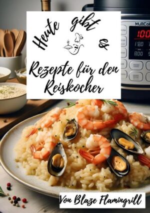 Entdecken Sie die unerwartete Vielseitigkeit Ihres Reiskochers mit dieser inspirierenden Sammlung von Rezepten, die weit über das übliche Korn hinausgehen. „Heute gibt es - Rezepte für den Reiskocher“ führt Sie durch eine kulinarische Entdeckungsreise, die zeigt, wie dieses alltägliche Küchengerät zum Herzstück einer jeden Mahlzeit werden kann. Von morgendlichen Delikatessen bis hin zu nächtlichen Süßspeisen, dieses Buch beweist, dass der Reiskocher ein unverzichtbarer Helfer für schnelle, einfache und köstliche Gerichte ist. Mit 30 Rezepten, die sorgfältig ausgewählt und für Köche aller Erfahrungsstufen angepasst wurden, bietet dieses Buch eine Palette an Gerichten, die jeden Gaumen zufriedenstellen. Egal, ob Sie ein herzhaftes Risotto mit Blauschimmelkäse, ein erfrischendes Pfirsichkompott oder ein robustes indischen Biryani zubereiten möchten, jedes Rezept ist darauf ausgelegt, die einzigartigen Fähigkeiten Ihres Reiskochers optimal zu nutzen und Ihnen gleichzeitig neue Geschmacksrichtungen und Texturen zu eröffnen. Neben klassischen Rezepten enthält das Buch auch kreative Variationen traditioneller Gerichte, die Sie ermutigen, mit Zutaten und Aromen zu experimentieren. Von der Zubereitung des perfekten Sushi-Reises bis hin zu einem cremigen Käsekuchen, der ohne Backen auskommt, zeigt Ihnen „Heute gibt es - Rezepte für den Reiskocher“, wie Sie die Grenzen der Reiskocherküche erweitern können. Egal, ob Sie auf der Suche nach schnellen Alltagsrezepten sind, die Ihre Mahlzeiten bereichern, oder nach besonderen Gerichten für festliche Anlässe - „Heute gibt es - Rezepte für den Reiskocher“ ist der perfekte Begleiter für alle, die die Freude am Kochen neu entdecken möchten. Lassen Sie sich von der Vielfalt und Einfachheit der Rezepte inspirieren und bringen Sie frischen Wind in Ihre Küche.