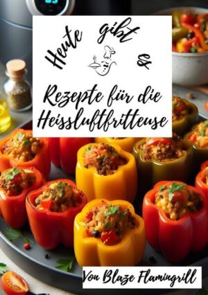 Entdecken Sie die Magie der Heißluftfritteuse mit dieser umfassenden Sammlung von Rezepten, die sowohl Anfänger als auch erfahrene Köche begeistern wird. "Heute gibt es - Rezepte für die Heißluftfritteuse" öffnet die Tür zu einer Welt, in der gesundes Kochen auf unkomplizierte Weise im Mittelpunkt steht, ohne dabei auf Geschmack oder Vielfalt zu verzichten. Von knusprigen Snacks und herzhaften Hauptgerichten bis hin zu verführerischen Desserts - dieses Buch beweist, dass die Heißluftfritteuse viel mehr als nur eine Alternative zum traditionellen Frittieren ist. Jedes Rezept in dieser Sammlung wurde sorgfältig ausgewählt, um die Flexibilität der Heißluftfritteuse zu demonstrieren. Beginnen Sie mit klassischen Gerichten wie knusprigen Kartoffelspalten oder verwandeln Sie Gemüse mit unseren asiatischen Gemüsepfannen und Blumenkohl-Buffalo-Wings in Hauptakteure Ihrer Mahlzeiten. Entdecken Sie, wie einfach es ist, Käsegefüllte Jalapeños oder süße Donut-Kissen zuzubereiten, die Ihre Geschmacksknospen verzaubern werden. "Heute gibt es - Rezepte für die Heißluftfritteuse" ist mehr als nur ein Kochbuch. Es ist ein Leitfaden, der Ihnen zeigt, wie Sie gesunde, schmackhafte und vielfältige Gerichte mit Leichtigkeit zubereiten können. Egal, ob Sie nach schnellen Lösungen für den Alltag suchen oder Gäste mit innovativen Kreationen beeindrucken möchten, dieses Buch wird zu einem unverzichtbaren Begleiter in Ihrer Küche. Bereiten Sie sich darauf vor, die kulinarischen Möglichkeiten Ihrer Heißluftfritteuse voll auszuschöpfen und jeden Bissen Ihrer selbst zubereiteten Gerichte zu genießen. "Heute gibt es - Rezepte für die Heißluftfritteuse" lädt Sie ein, die Freude am Kochen neu zu entdecken und jeden Tag köstliche, gesunde Mahlzeiten zu genießen.