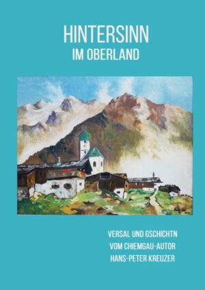 Das Buch HINTERSINN IM OBERLAND will mit seinen teils lustigen, teils besinnlichen Texten Menschen erreichen, die das Bairische, wie es im Süden des Landes gesprochen wird, gern auch mal lesen. Am Anfang stehen drei schaurige Balladen. Eine erzählt von dem berüchtigten Raubritter Heinz von Stein, eine weitere von einem Grafen, der im Inntal seine Burg hatte und vom Blitz erschlagen wurde, wie es eine Zigeunerin vorhergesagt hatte. In der dritten Ballade geht es um einen geheimnisvollen Zauberberg, den Untersberg. Der Sage nach schläft drinnen seit 1000 Jahren der Kaiser Karl. „Untersberger Mandln“ umsorgen ihn. Raben fliegen um den Berg, in dem die Zeit nicht vergeht. In der Kurzgeschichte "KRAUTINSEL-DRAMA" wird von einem historisch verbürgten Kriminalfall erzählt. Eine Klosterschülerin stürzt vom Münsterturm der Fraueninsel in den Tod. Mord oder Selbstmord? Ein Chiemseefischer muss sich vor dem Königlich Bayerischen Amtsgericht der Anklage stellen, das Mädchen erst geschwängert und dann heimtückisch, aus niedrigen Beweggründen vom Turm gestoßen zu haben. Eine richtige Viecherei ist mit der Kurzgeschichte "DER KAMPFSCHMUSER" geboten. Hundebesitzer werden sich an ähnlich aufregende Begegnungen bei Spaziergängen erinnern. Vor allem gspassig geht es in dem vom Autor da und dort auch selbst illustrierten Buch weiter. Aber auch Denkwürdiges kommt nicht zu kurz, und wer Verserl zu verschiedenen Anlässen sucht, wird ebenfalls fündig.